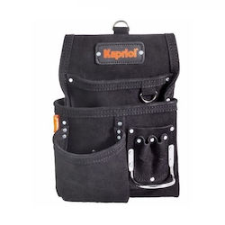 Kapriol 25056 Einzelne Leder-Baukittelschürze mit 5 Taschen