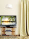 TV Stand with Wheels Natural M45xD80xH40cm