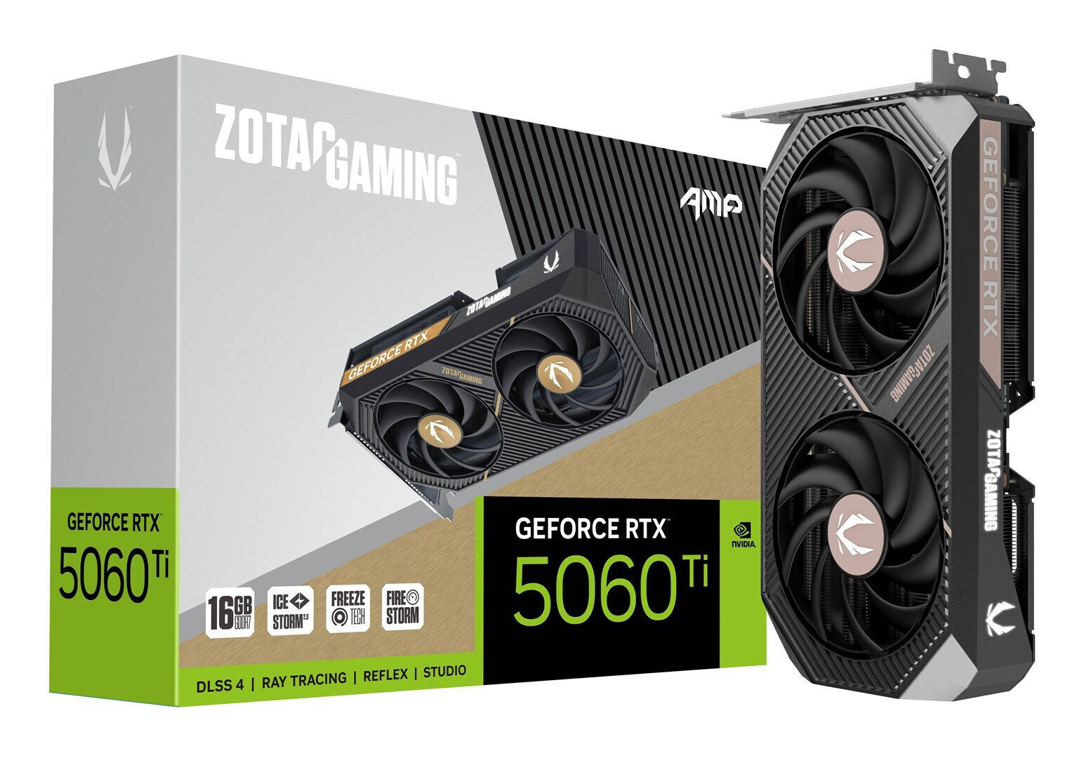 Zotac GeForce RTX 5060 Ti 16GB GDDR7 AMP Κάρτα Γραφικών