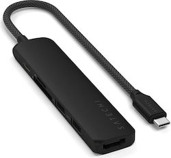 Satechi ST-P6SK USB-A / USB-C Докинг станция с HDMI 4K PD