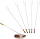 Set 6 Xxl Skewers 80cm Length Relaxdays