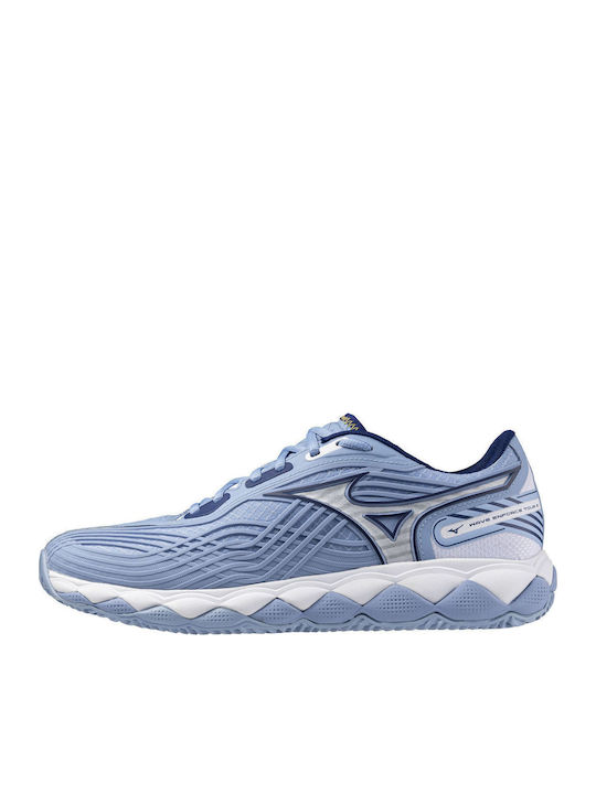 Wave Femei Pantofi Padel Terenuri de lut Albastru