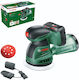 Bosch EasyOrbit 18V-10 Έκκεντρο Τριβείο 125mm Μπαταρίας 18V 1x2Ah με Σύστημα Αναρρόφησης