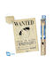 One Piece Parchment Poster Wanted Luffy