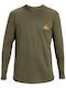 Quiksilver Everyday Surf Men's Long Sleeve Sun Protection Shirt Green