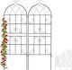 Set 2 Decorative Garden Panels Climbing Plants ...