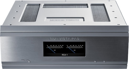 Musical Fidelity Nu-Vista PAS Τελικός Ενισχυτής Hi-Fi Stereo 500W/4Ω 300W/8Ω Silver