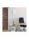 Suport metalic pentru chei, depozitare 48 chei, dimensiuni 25 x 18 x 7,5 cm, alb Relaxdays