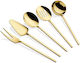 Hermia Inox Serving Utensil Set Yellow 5pcs