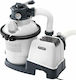 Intex Krystal Clear Pool Water Pump Filter Single-Phase with Power 0.25hp and Maximum Water Supply 5700 lt/h