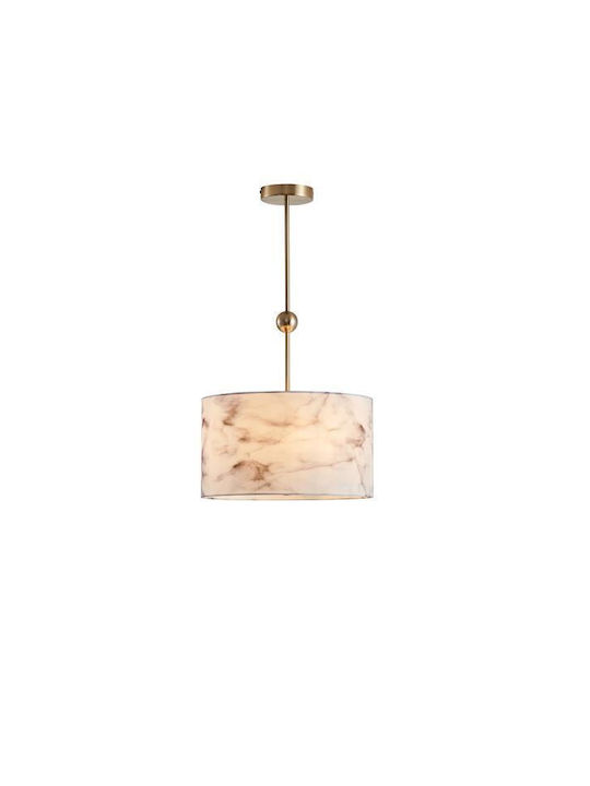 Eurolamp Verona Κρεμαστό Φωτιστικό Χρυσό με Ντουί E14 38x38x69εκ.