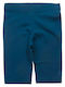 Kinder Leggings Radfahren Kurz Blau