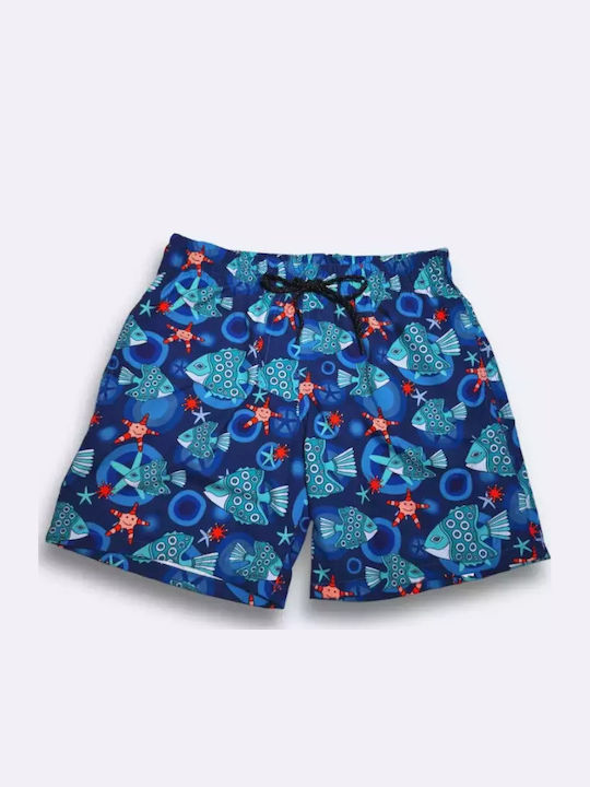 Crool Kids Swimwear Swim Shorts Blue