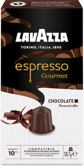 Lavazza Capsules Chocolate Compatible with Machine Nespresso 100caps,tobolek