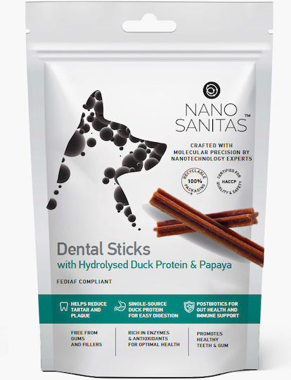 Nanosanitas Μασώμενο Stick για Σκύλους κατά της Πέτρας & Πλάκας 200gr