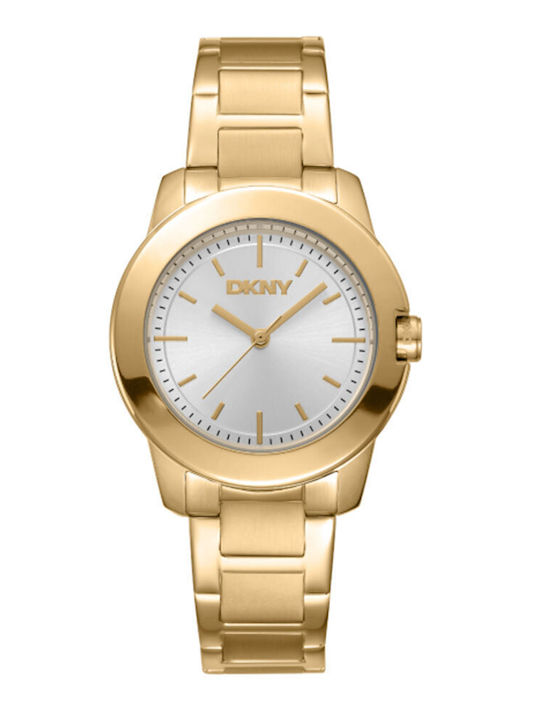 DKNY Park Ρολόι Μπαταρίας με Μεταλλικό Μπρασελέ DKNY Park Ρολόι Μπαταρίας με Μεταλλικό Μπρασελέ