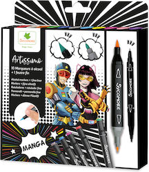 Sycomore Drawing Markers Set 10 Colours