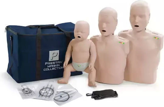 Prestan Trainingspuppen-Paket 1 Erwachsener 1 Kind 1 Säugling