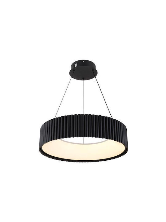 Eurolamp Lumini Suspendate Negru LED Cu Lumină Alb Cald 46x46x132.5cm