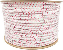 Еластично въже 500 10мм 100м бяло 01231