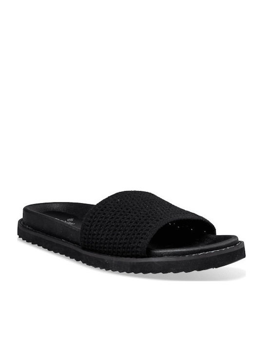 Γυναικεία Σανδάλια Flatforms Μαύρα