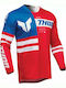 Thor Launchmode Ανδρική Μπλούζα Motocross Μακρυμάνικη Κόκκινο Χρώμα