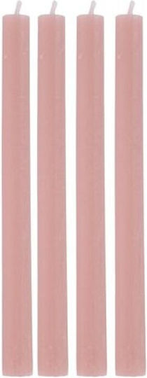 Arti Casa Pink Taper Candles 4 Pieces