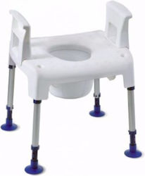 Invacare Pico Toilet Chair with Backrest