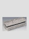 Galifas Metallic Silver Jewellery Box 22x10x9cm