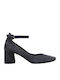 Leder Pumps Gray