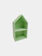 Kids Shelf Box Wall Mount Green 20x12x35cm