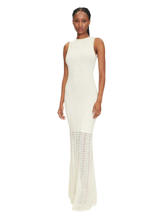 chinese dress ladies Guess Embroidered Maxi - Dress