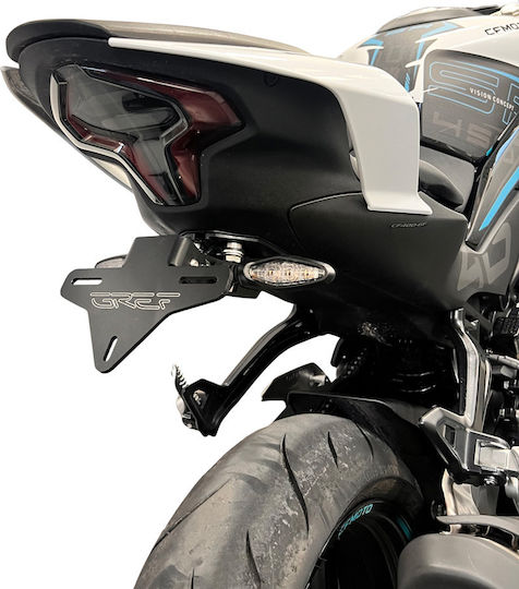 Gref Innovation Foldable Motorcycle License Plate Holder for CFMOTO 450 SS/SR/NK 2023+