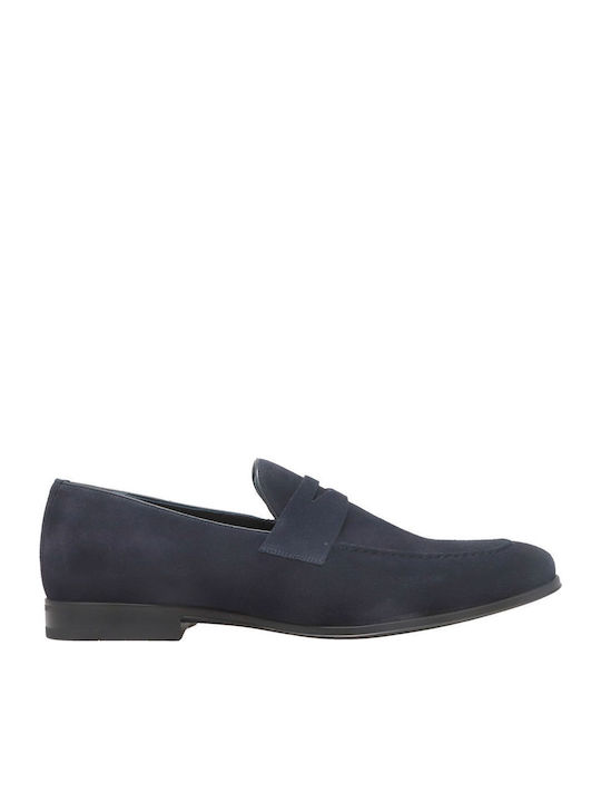 Cortina Suede Ανδρικά Loafers σε Μπλε Χρώμα