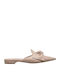 Flat Δερμάτινα Mules Cipria
