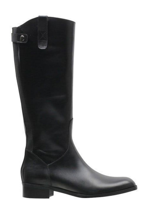 Kalogirou Damenstiefel Schwarz