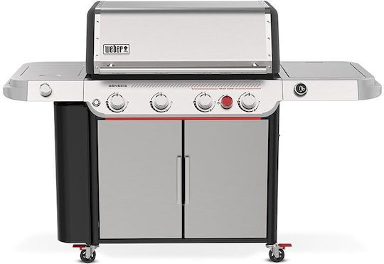 Weber Genesis SP-435 Gas Grill with 4 pcs 21.1kW and Side Burner