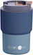 Asobu Ποτήρι Θερμός Ανοξείδωτο 360ml PASTEL BLUE
