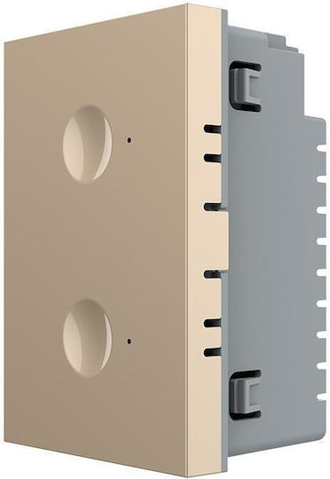 Livolo Touch Wall Switch Two-Way without Frame Gold
