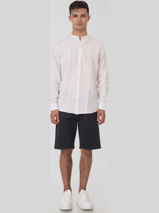 Rebase Ανδρική Βερμούδα Chino Navy, Indigo