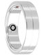 MaxCom mRing MR100 22.3mm Impermeabil cu Pulsometru Argintiu