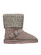 Wildleder Stiefeletten Damen Gray