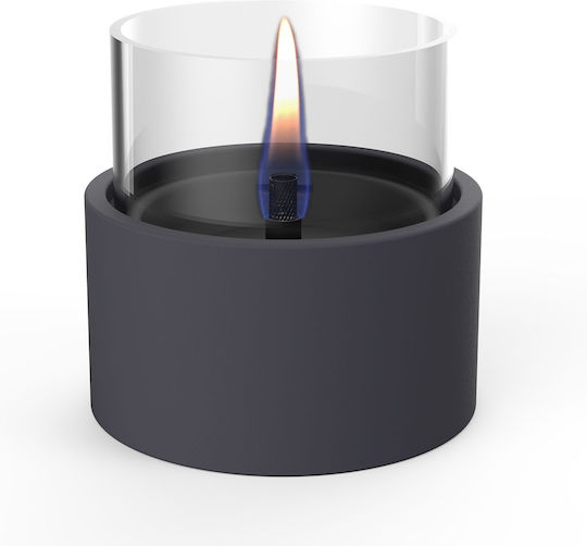 Tenderflame Desktop Bioethanol Fireplace Indoor Outdoor Black 11x10.7cm