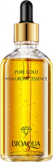 Bioaqua Pure Gold Feuchtigkeitsspendend & Anti-Aging Serum Gesicht mit Hyaluronsäure