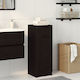 vidaXL Lemn Cabinet de baie L32xA34xÎ90cm Stejar