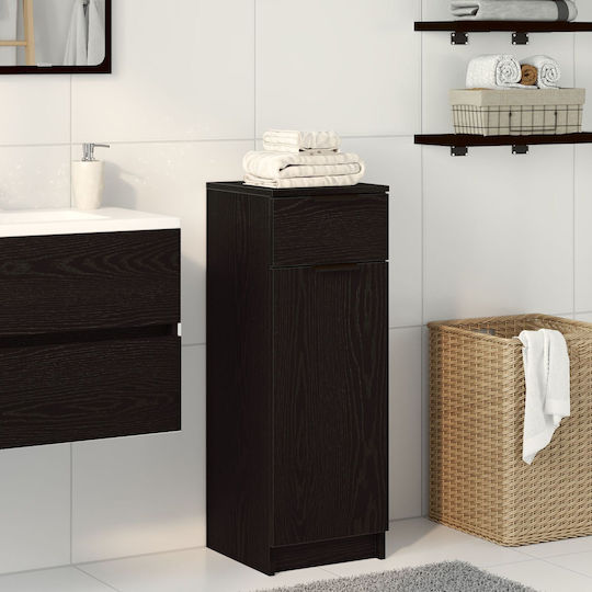 vidaXL Lemn Cabinet de baie L32xA34xÎ90cm Stejar