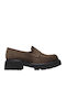 Γυναικεία Loafers σε Καφέ Χρώμα