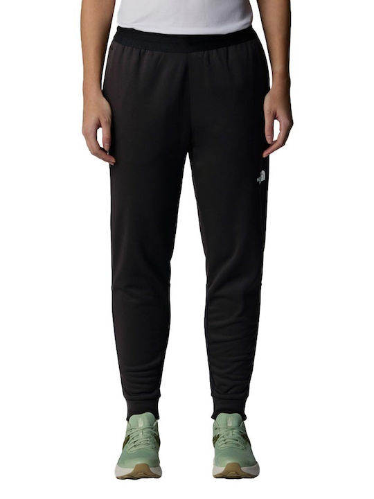 Παντελόνι Φόρμας με Λάστιχο Fleece Μαύρο