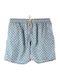 Lighting Micro Fantasylobster Crew Men's Swimwear Shorts Blue with Patterns