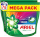 Ariel All In 1 Detergent pentru Culori Haine (76 Capsule)